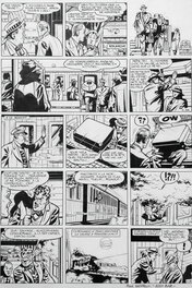 Eddy Paape - 1952 - Valhardi : le Château Maudit - Planche originale