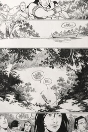 Olivier Pont - 2004 - Où le regard ne porte pas - Planche originale