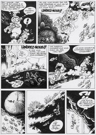 Pierre Seron - 2002 - les Petits Hommes : les Fourmicrabes - Planche originale