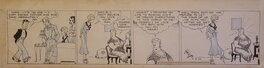 Chic Young - Blondie Daily "One large happy family" - Comic Strip
