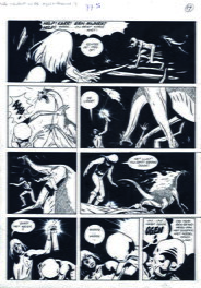 Dick Matena - Dick Matena | 1977 | Virl: Vlucht in de mijn p7 - Planche originale