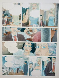 Mise en couleur pour la planche n°12