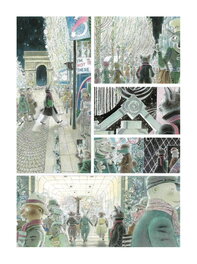 Andréi Arinouchkine - Le chat-peintre. Planche 28 - Planche originale