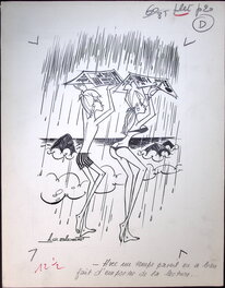 Albert Georges Badert - Dessinn de presse - Illustration originale