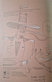 Escallon - Dédicace de Escallon dans Saperlache - Comic Strip