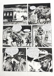 José Ortiz - Ciel de plomb - Planche originale