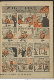 Planche dans le Dimanche Illustré du 3 mai 1931