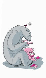 Version couleur pour la revue nantaise Kostar