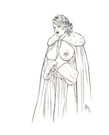 Olaf Boccère - Milady - Illustration originale