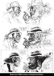 Creative proces on last panel