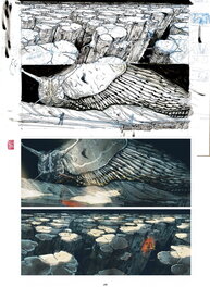 Comparaison planche et page publiée - partie basse
