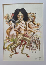 Clément Baloup - Couv. de l'intégrale Le vaurien - Original Cover