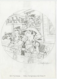 Gil Formosa - Lucky LUKE Coca Cola 2 - Comic Strip