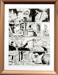 Frank Le Gall - Théodore Poussin - Planche originale