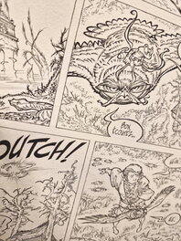 Zoom sur la pliure (au dessus de la bulle "Bon écoutez...")