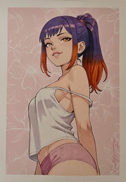 Mathieu Reynes - Iris - Original Illustration