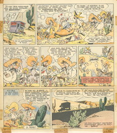 Jean Cezard - Arthur le Fantôme Planche N°3 - Planche originale
