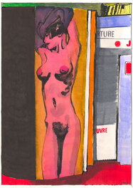 Blutch - Valentina - Illustration originale