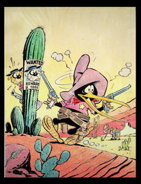 Jean Cezard - Couverture de KIWI - Planche originale