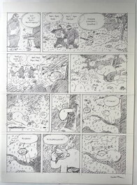 Luc Cromheecke - Tom Carbone "Luna Toys" (crayonné) - Int.1 Glénat - Page 177 - Comic Strip