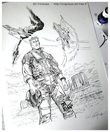 Gil Formosa - Buck DANNY couverture T 59 - Comic Strip