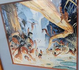 Emmanuel Lepage - Le bonheur, simplement. - Illustration originale