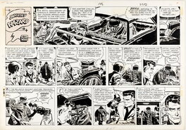 Frank Robbins - Johnny Hazard, Sunday strip, November 10 19680 - Planche originale