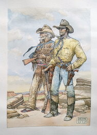 Enrique Breccia - Tex Willer - Original Illustration