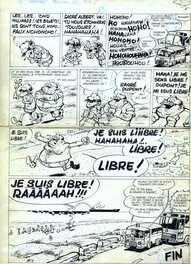 Malo Louarn - 1978 - "Le candidat" - Planche originale