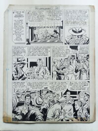 Joe Simon - Boy explorer issue 1 page 26 - Planche originale