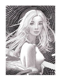 Andréi Arinouchkine - Hypnose - Illustration originale