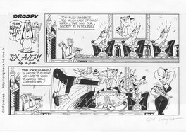 Gil Formosa - TEX AVERY " You Know What" t2 - Planche originale
