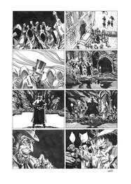 Gess - L'oeil de la nuit - Planche originale