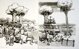 Nicolas Dumontheuil - Le Landais Volant – Couverture – Recto-verso tome 4 – Nicolas Dumontheuil - Couverture originale