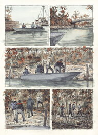 Piero Macola - Le passeur de lagunes 49 - Planche originale