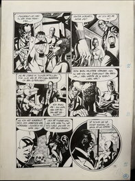 César Spadari - The Phantom “ The Moriarty Experiment” - Comic Strip