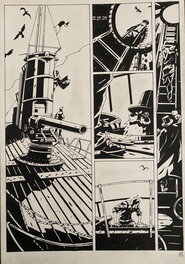 Bones - Bones, planche originale, "Dessous". - Planche originale