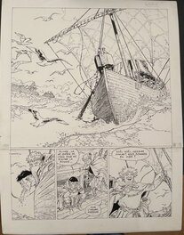 Hermann - Les Tours de Bois Maury - William - Planche originale