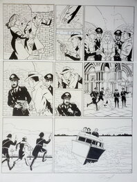 Renaud - HARRY DICKSON    T11 LE MESSAGER DES DIEUX ET LE VOL DE L'AGNEAU - Planche originale