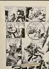 César Spadari - The Phantom “ Dr Moriarty” - Planche originale