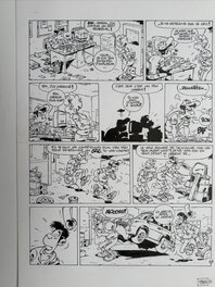 Stédo - Garage Isidore - Planche originale