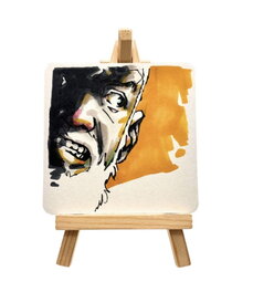 Charlie Adlard - Rick and NEGAN - Original Illustration