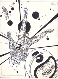 Dick Matena - Dick Matena | 1983 | Het web - Planche originale