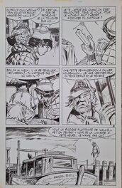 Hermann - Hermann - Bernard Prince - Planche originale