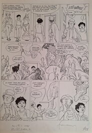 Hermann - Hermann - Nic T3 Ça, c'est Filarmo, Nic P33 - Planche originale