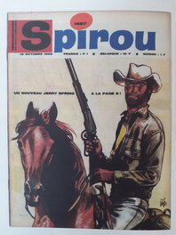 Couverture Spirou pour Le duel