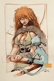 Olivier Vatine - Pelisse - Illustration originale