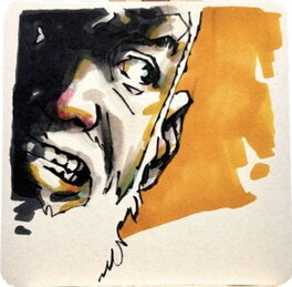 Charlie Adlard - Rick and NEGAN - Illustration originale