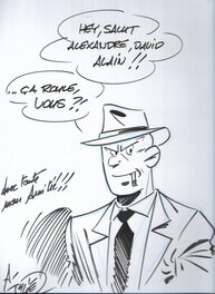 Jeff Mistral - dédicace sur le tome 1