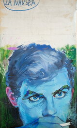 Mario Tempesti - Mario Tempesti cover "Jean-Paul Sartre - La Nausea" 1965 - Original Cover